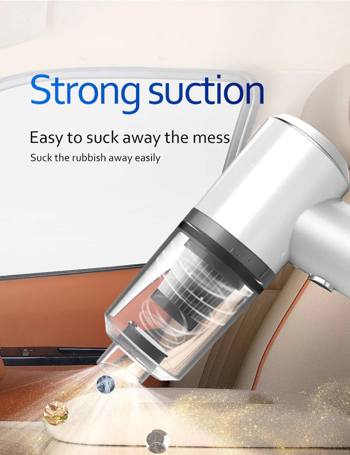 Imported Cordless 3-in-1 Rechargeable Vacuum Cleaner and Blower - Cleans up every corner of your Home and Car