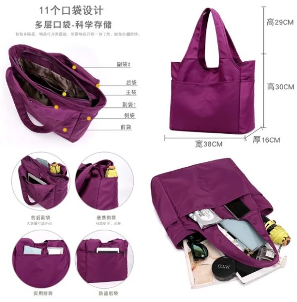 New Trendy Hand-Carrying Oxford Waterproof Women’s Bag
