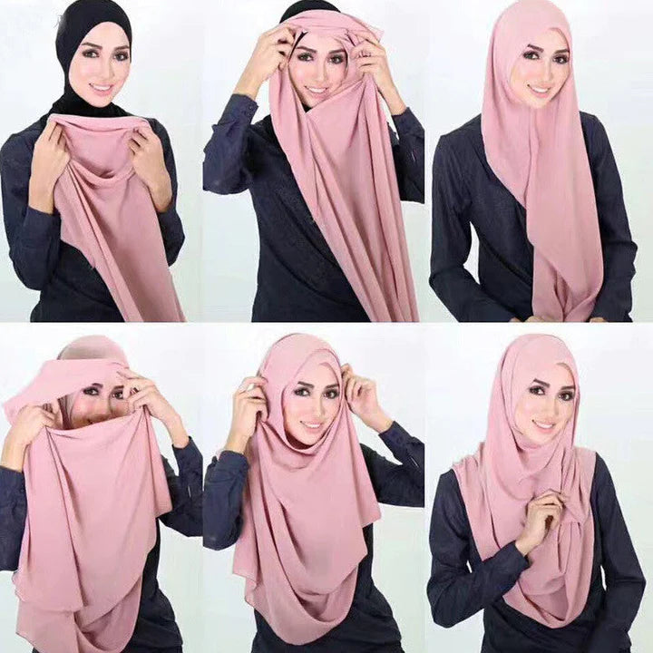 Chiffon Hijab cap