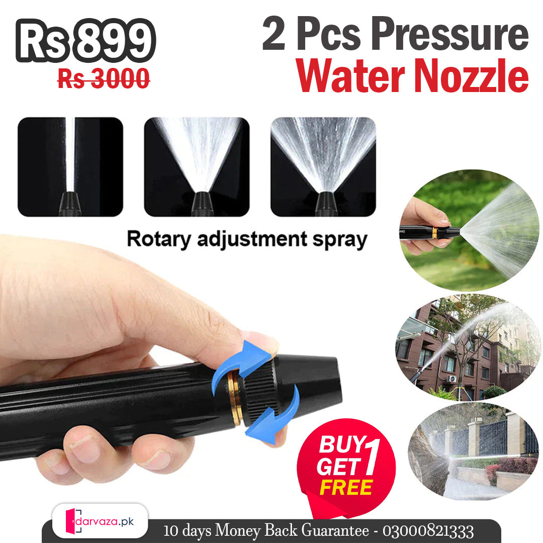 High-Pressure Water Nozzle – Buy 1 Get 1 Free