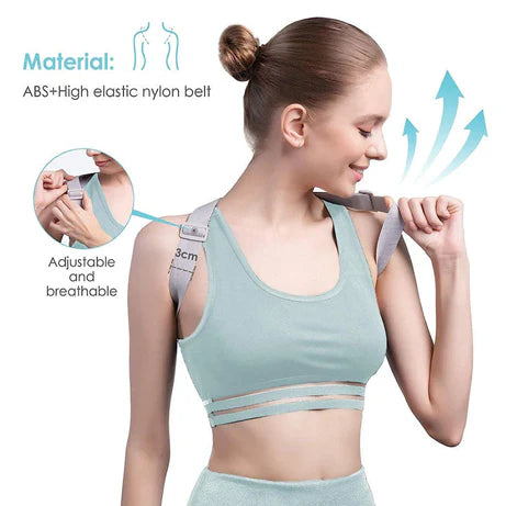 Adjustable Posture Corrector Back Brace for Men & Women Spine Support