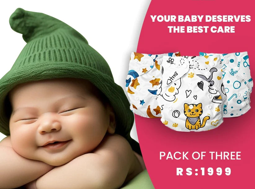 WASHABLE BABY DIAPERS