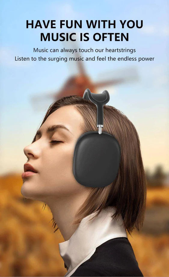 P9 Pro Max Wireless Bluetooth Gaming Headphones with Mic Stereo Headset
