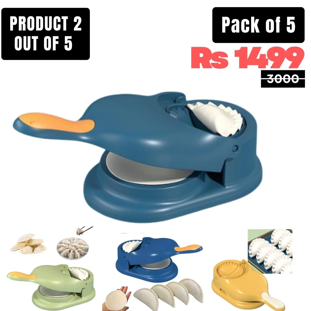 5-in-1 Kitchen Deal Slicer Samosa Pakora Kofta Maker & Oil Brush
