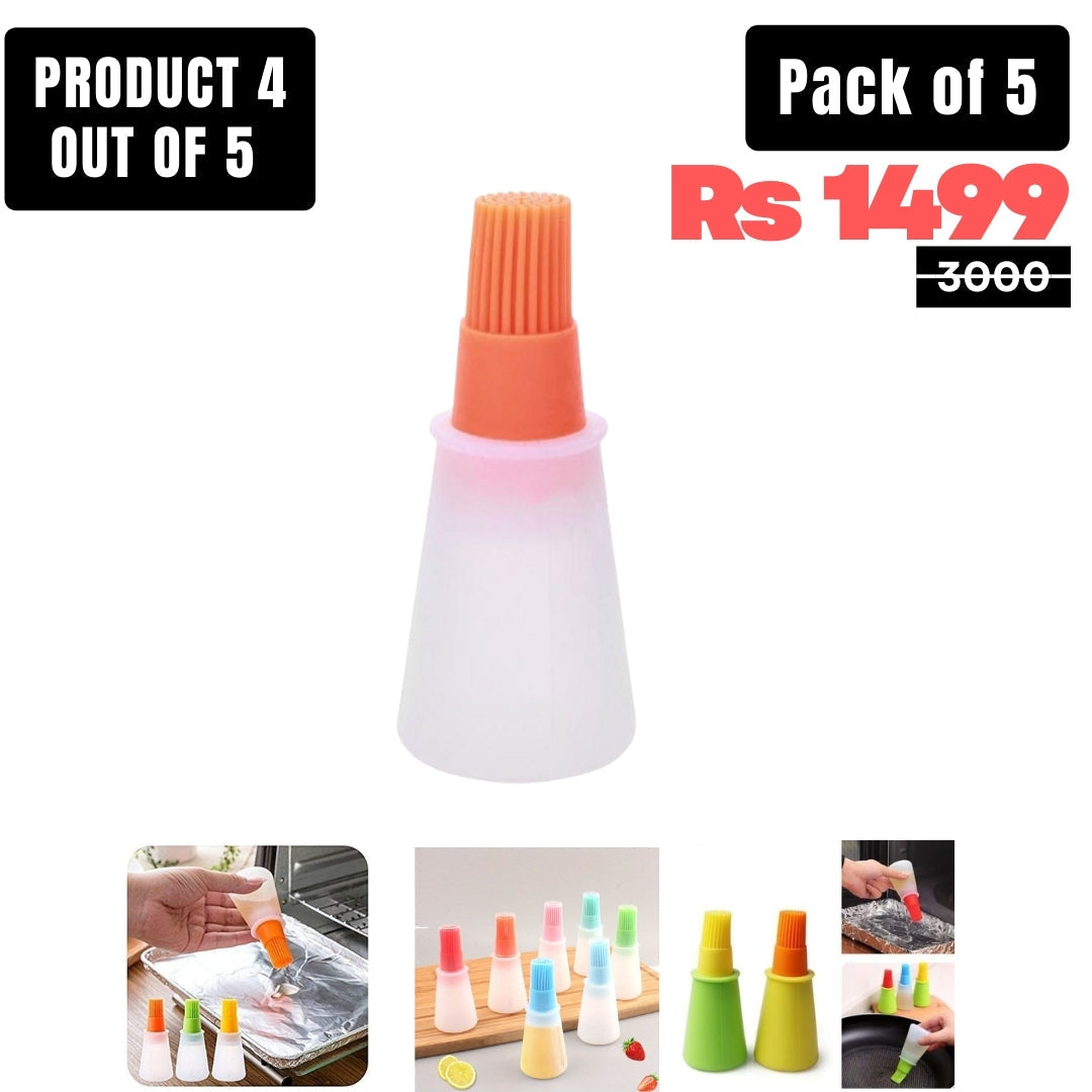 5-in-1 Kitchen Deal Slicer Samosa Pakora Kofta Maker & Oil Brush