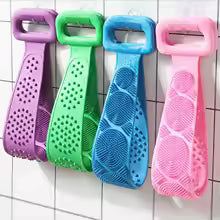 Silicone Back Scrubber Bath Towel
