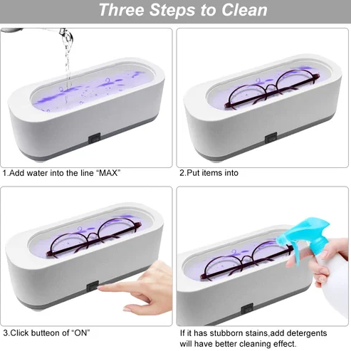 Portable Ultrasonic Jewelry Cleaner for All Jewelry