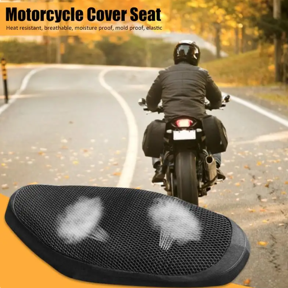 Motorcycle Seat Heat Mesh Net Cover