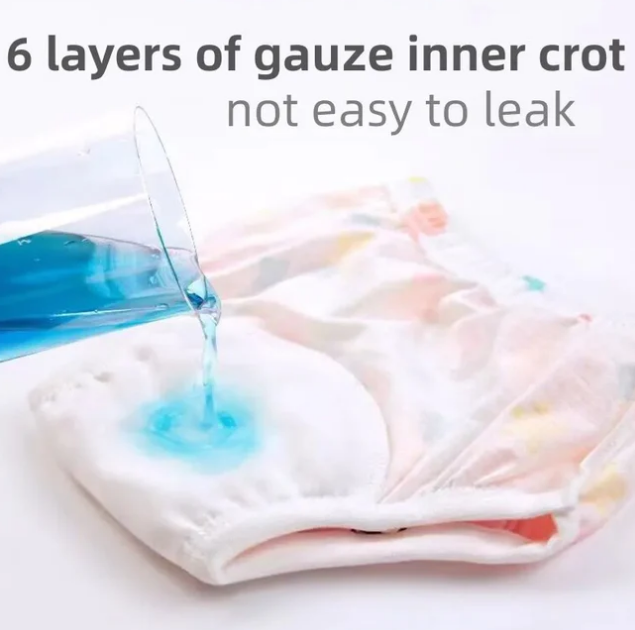 Washable Reusable Baby Underwear