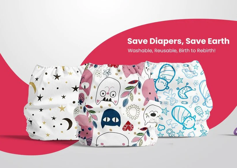 WASHABLE BABY DIAPERS