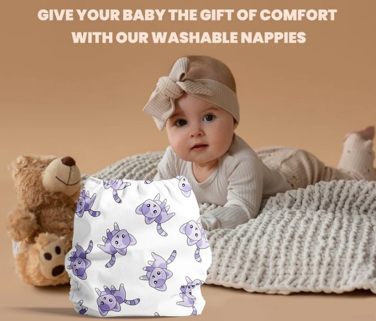 WASHABLE BABY DIAPERS