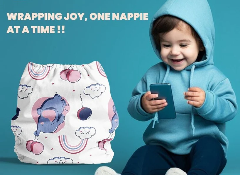 WASHABLE BABY DIAPERS