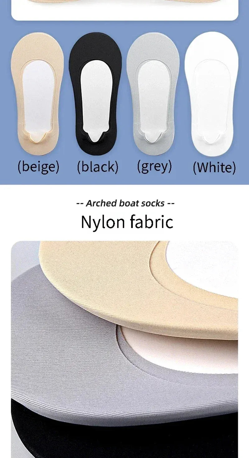 3D Silicone Heel Cushion Socks – Soft Foot Care & Heel Protection Pads