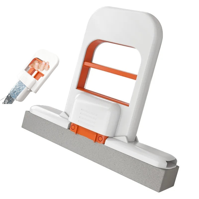 Mini Sponge Mop Self Squeezing Wet & Dry Mop for Kitchen & Bathroom