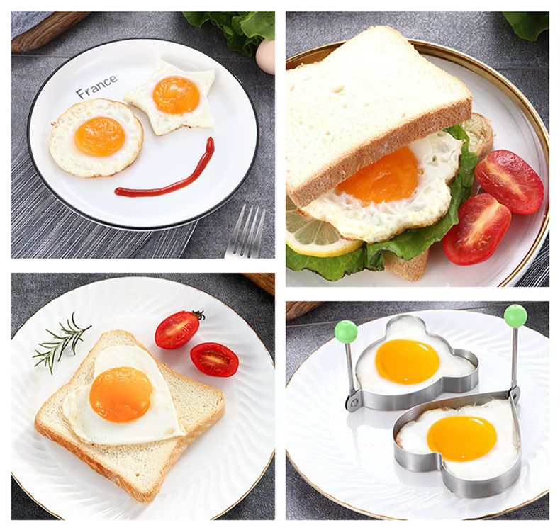 Pack of 4 Egg Shaping Molds