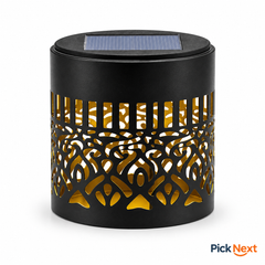 Decorative Solar LED Outdoor Wall Light