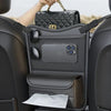 Car Handbag Holder, Car Mesh Organizer Net Pocket Purse/Book/Phone Holder,Tissue Box 3-IN-1 Auto Interior Organizers