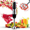 Handheld Immersion Blender with Stainless Steel Blades for Smoothies