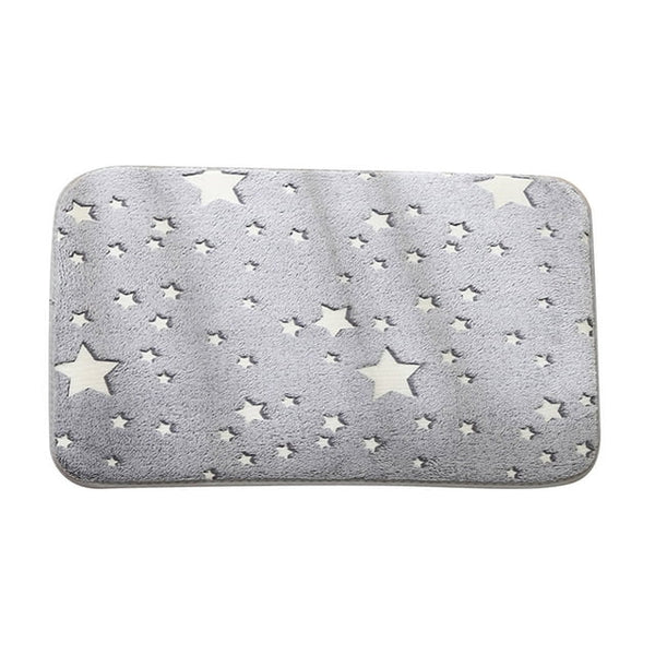 Decorative star glow mat