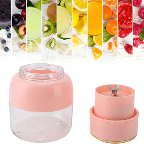 800ml USB Rechargeable Portable Juicer Blender Cup with Straw