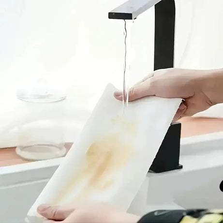 Pack of 2 Washable Kitchen Cleaning Towels for Wet & Dry Use