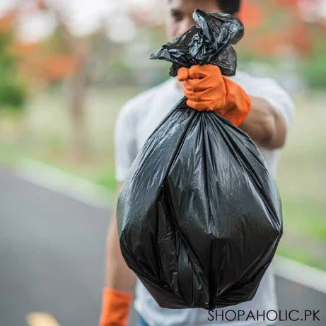 (Pack of 3) Non Toxic Export Quality Garbage Bag Roll For Home and Outdoor Use