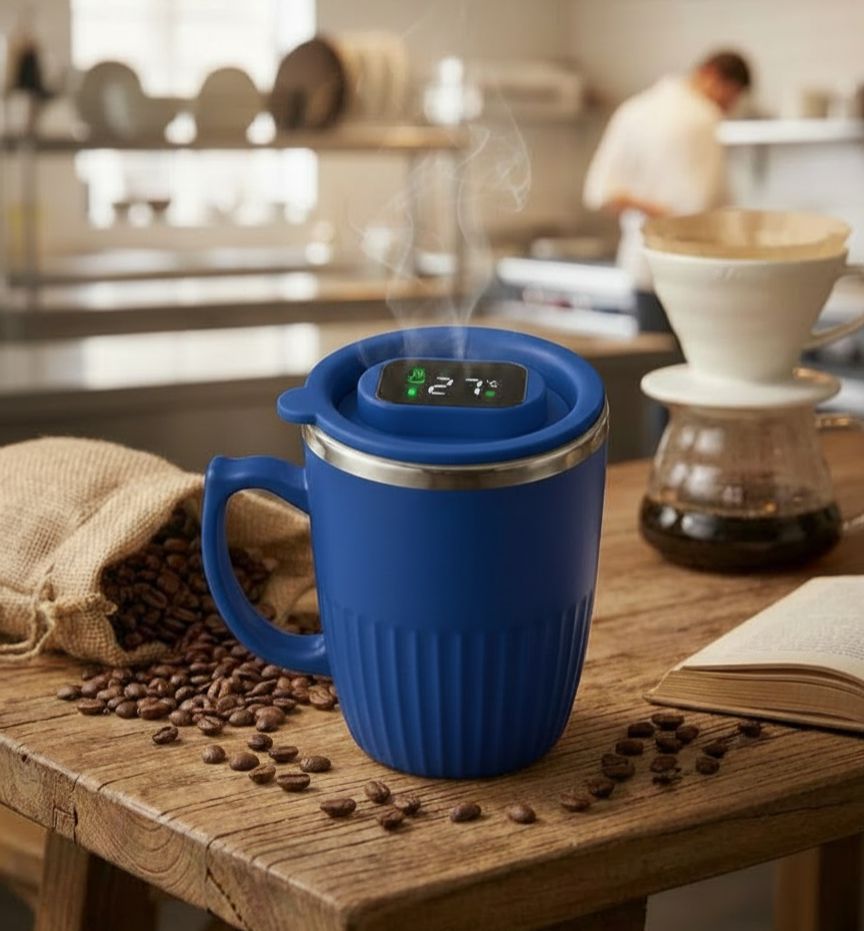 Hot n Cold LED Temperature Mug with Imported Stainless Steel