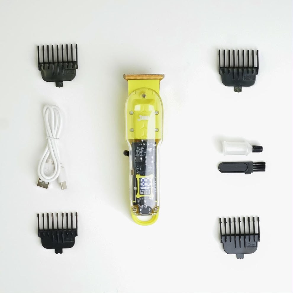 7 Reasons This Transparent LCD Hair Trimmer Makes Clean Edges, Sharp Lines, And Everyday Grooming Easier