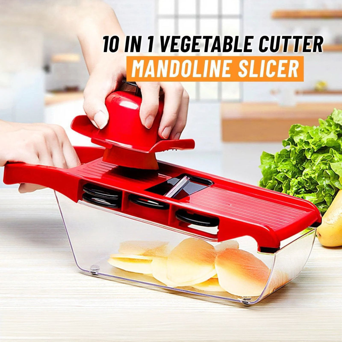 10-in-1 Vegetable Cutter Mandoline Slicer