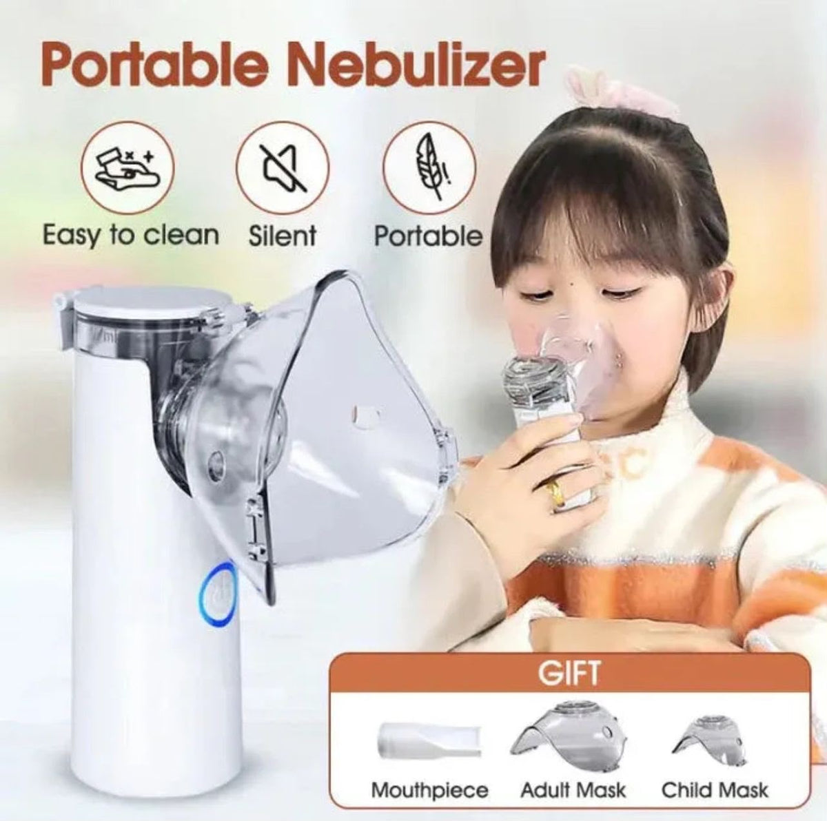 Portable Rechargeable Nebulizer