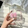 Aesthetic Bow Design Water Bottle