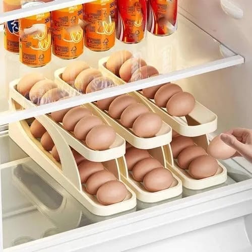Rolling Egg Storage Organizer