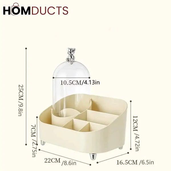 Rotating Cosmetic Storage Organizer