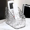 Luxury Textured Makeup & Remote Control Organizer