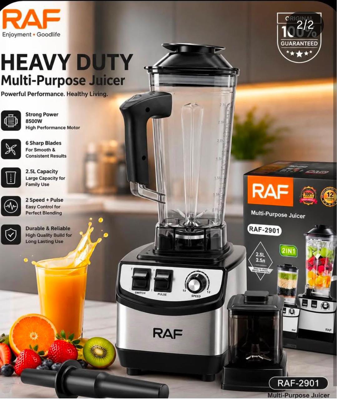 RAF Multi-Purpose Juicer Blender