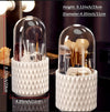 360° Rotating Makeup Brush Organizer