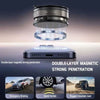 Magnetic Car Phone Holder – Double-Layer Strong Magnetic Mount with 360° Rotation