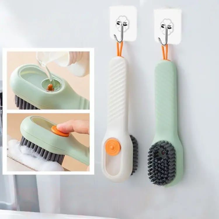 Multifunctional Soap Dispensing Cleaning Brush – Kitchen & Home Scrubber