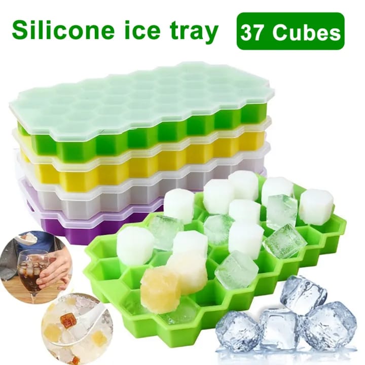 37-Cube Silicone Ice Tray