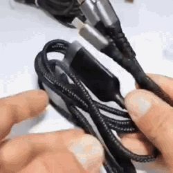 3-in-1 100W Fast Charging USB Cable with Digital Power Display