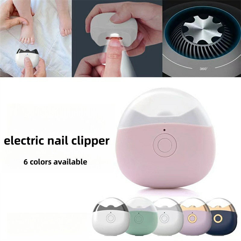 USB Rechargeable Automatic Electric Nail Clipper for Baby & Adults
