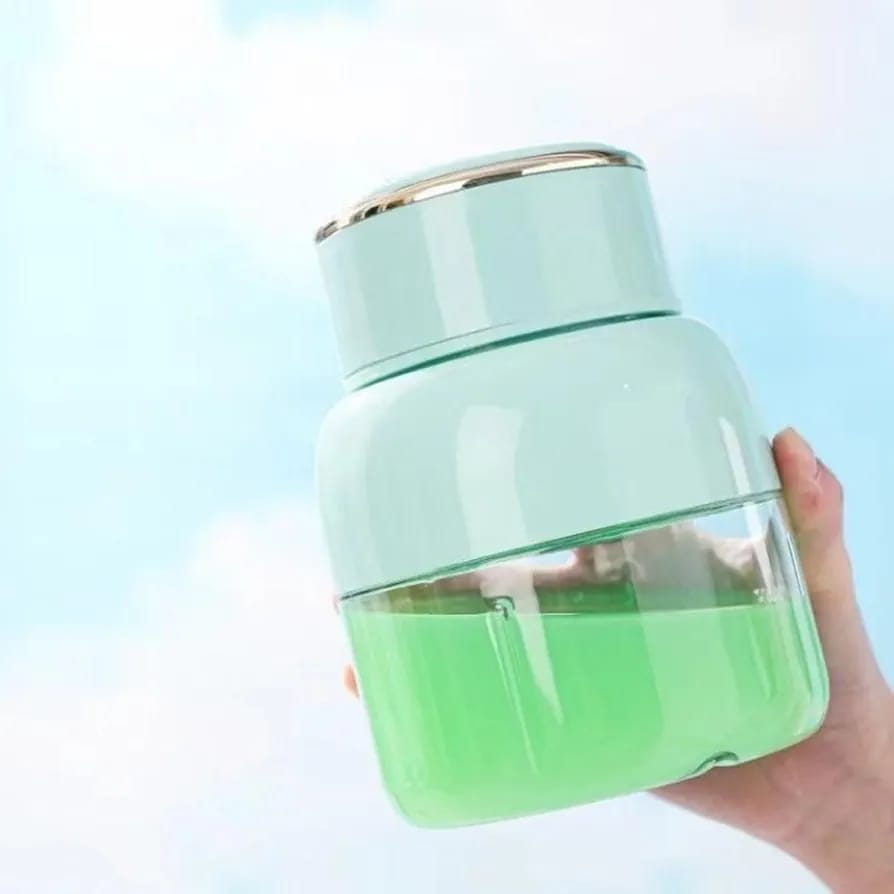 800ml USB Rechargeable Portable Juicer Blender Cup with Straw