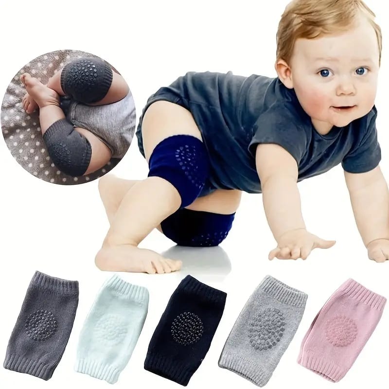 Pack of 2 Baby Crawling Knee & Elbow Protector Pads Anti-Slip