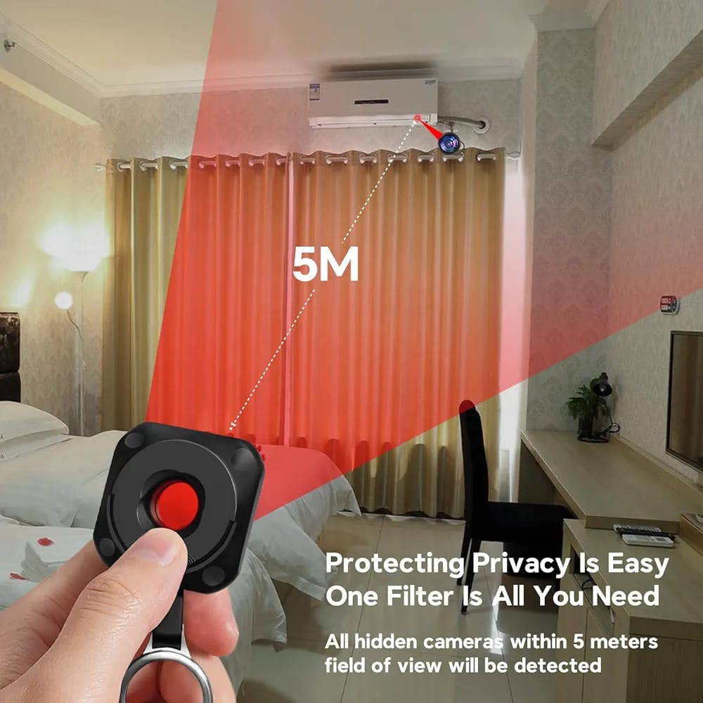 Portable Anti Camera Detector USB Rechargeable Hidden Camera Finder