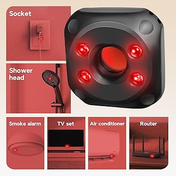 Portable Anti Camera Detector USB Rechargeable Hidden Camera Finder