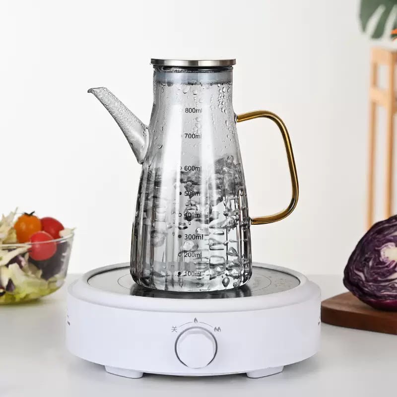 Glass Oil Dispenser – Kitchen Oil Pouring Bottle
