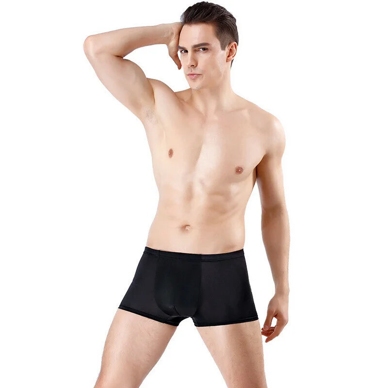 Best Gift For Him-Men's Ice Silk Breathable Underwear (Buy 1 Get 1 Free)