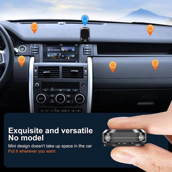 🔥Last Day Promotion 49% OFF - Alloy Folding Magnetic Car Phone Holder