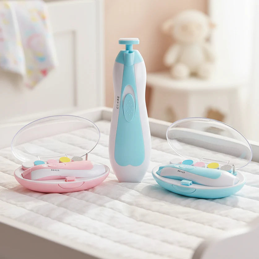 6in1 Rechargeable Electric Nail Trimmer for Baby Kid and Adult