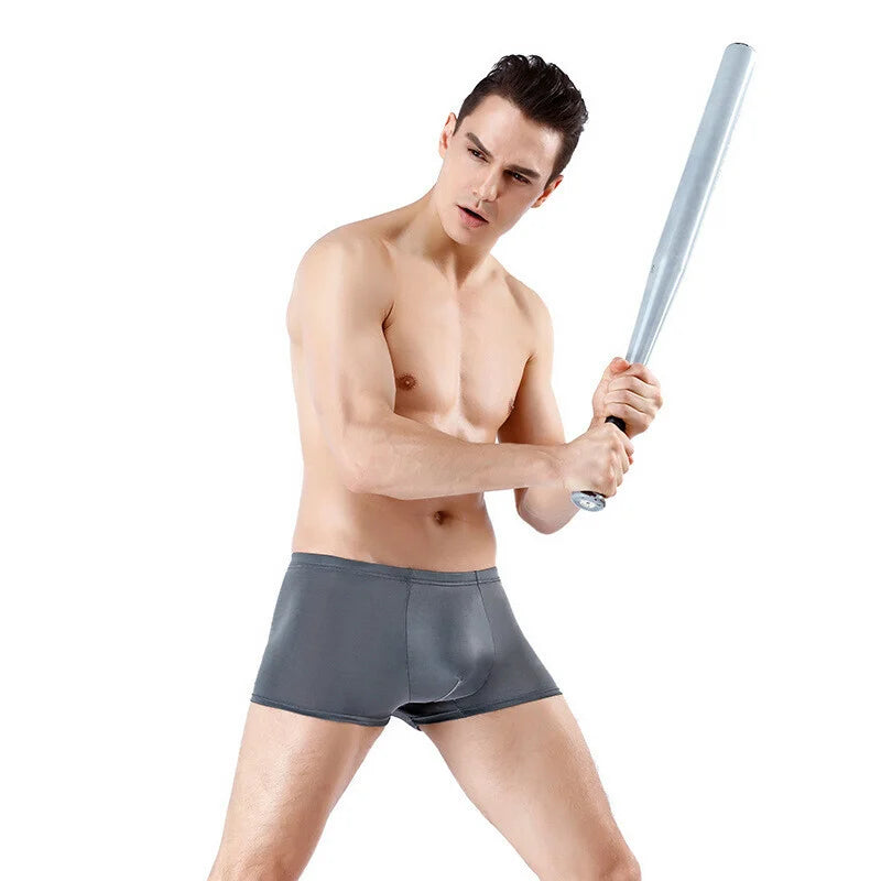 Best Gift For Him-Men's Ice Silk Breathable Underwear (Buy 1 Get 1 Free)